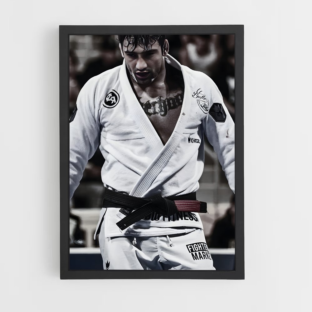 Poster L'Art du Judo – affiche Jiu-jitsu brésilien (vue 2)